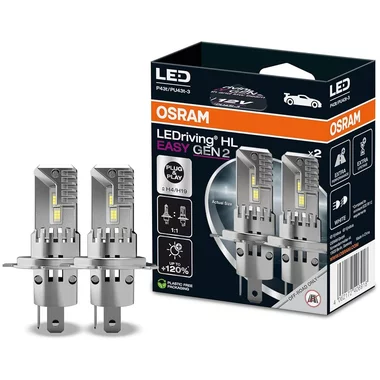 Ampoules LED Osram LEDriving HL EASY GEN 2 H4 