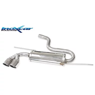 Endschalldämpfer Inoxcar  2x80mm Racing Angled