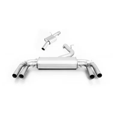 GPF-Back Remus  3" Straight Cut Chrome 102mm