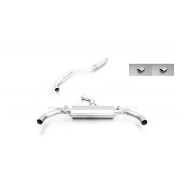 Cat-Back Remus  2.75" 142x72 mm