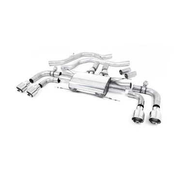 Cat-Back Milltek  2.75" Quad 100mm GT100