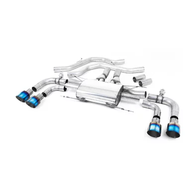 Cat-Back Milltek  2.75" Quad 100mm GT100