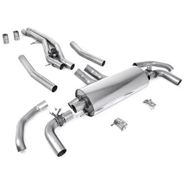GPF-Back Milltek  3" (Sorties d'origine)