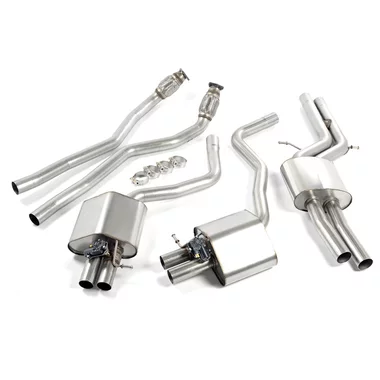Cat-Back Milltek Resonated 2.75" OE Tips