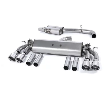 Cat-Back Milltek  3" Quad 100mm GT100