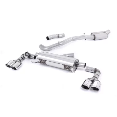 Cat-Back Milltek  3" Polished Oval