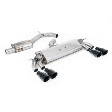 GPF-Back Milltek  3" Quad 100mm GT100B