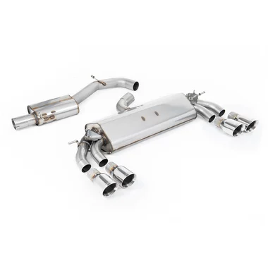 GPF-Back Milltek  3" Quad 100mm GT100