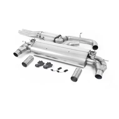 Cat-Back Milltek  3" Titanium Polished Oval Trims