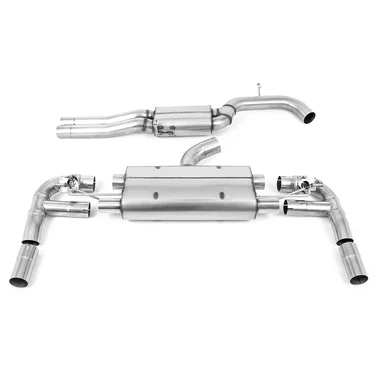 Cat-Back Milltek  3.15" Titanium Brushed Trims