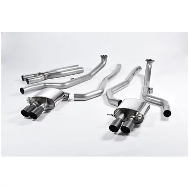 Cat-Back Milltek  3" Quad 90mm GT90