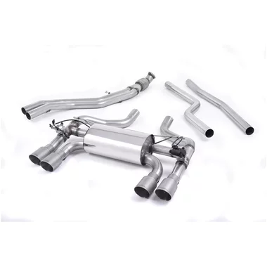 Cat-Back Milltek  3" Quad 90mm GT90