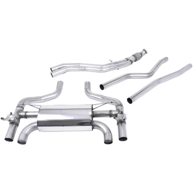 Cat-Back Milltek  N/A Carbon Jet-90 Trims