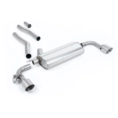 GPF-Back Milltek  3" Brushed Titanium GT-115