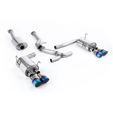 Cat-Back Milltek  3" 100mm GT  Burnt Titanium