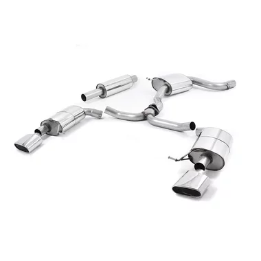 Cat-Back Milltek  3" 152x76mm Oval
