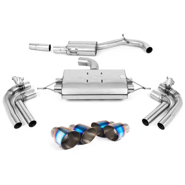 GPF-Back Milltek  3" Quad 100mm GT100
