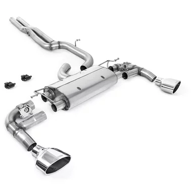 GPF-Back Milltek  3.15" 150 X 95mm Polished Oval