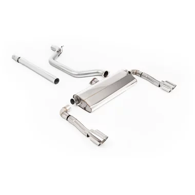 OPF-Back Milltek  3.15" Polished GT-115