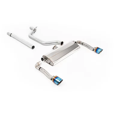 OPF-Back Milltek  3.15" Burnt/Blue GT-115