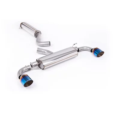GPF-Back Milltek  3" GT-115 Burnt/Blue Titanium