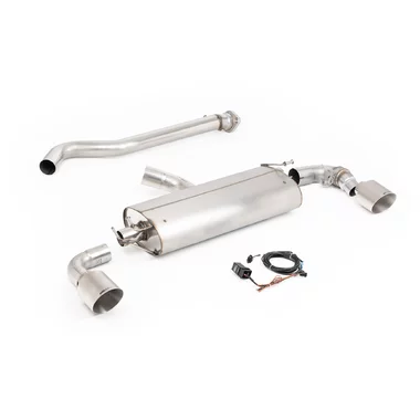 GPF-Back Milltek  3" GT-115 Brushed Titanium