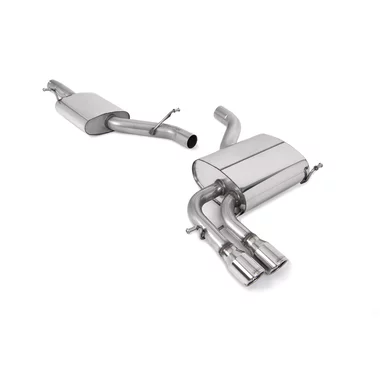 Cat-Back Milltek  69.85 Twin 76.2mm Jet AUDI A3 Sportback (8PA)  2.0 TFSI quattro 200cv