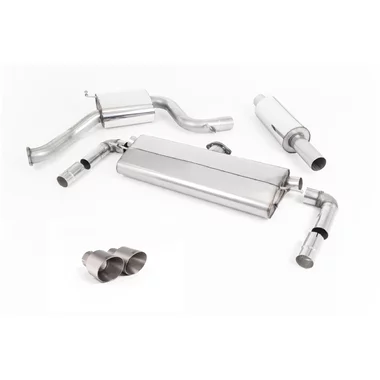 Cat-Back Milltek  3" GT Brushed Titanium