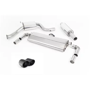 Cat-Back Milltek  3" 102mm Carbon Jet