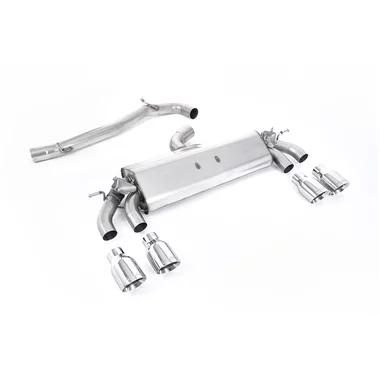 OPF-Back Milltek  3" Quad 100mm GT100