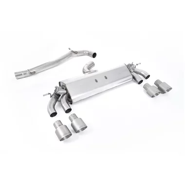OPF-Back Milltek  3" Quad 100mm GT100