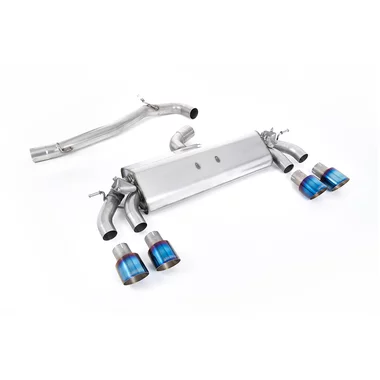 OPF-Back Milltek  3" Quad 100mm GT100