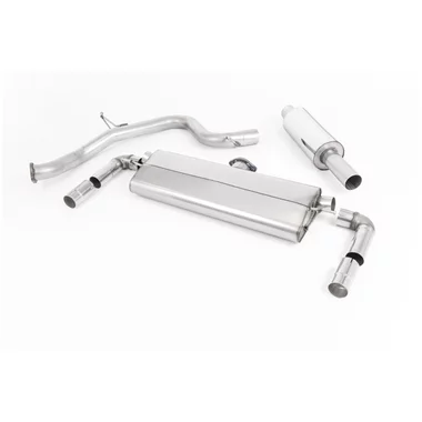 Cat-Back Milltek  3" 102mm Carbon Jet