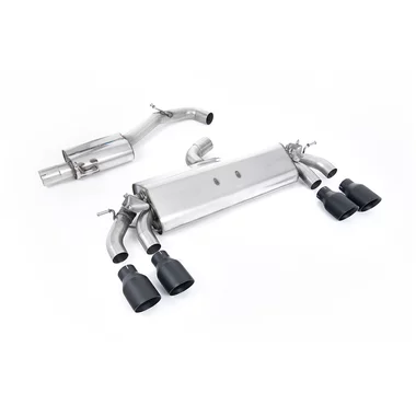 Cat-Back Milltek  3" Quad 100mm GT100