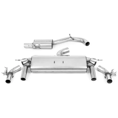 Cat-Back Milltek  3" Carbon Jet-100