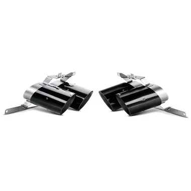 Embouts d'échappement Akrapovic  Carbon