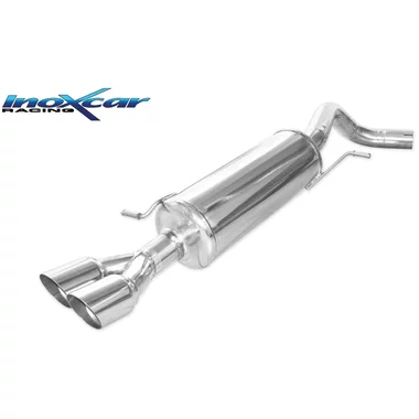 Echappement Final Inoxcar  2x80mm  Racing Angled