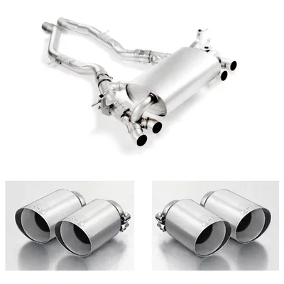 Echappement Final Remus  2.75" 102mm Straight Cut BMW 2 Coupé (F22, F87)  M2 Competition 411cv