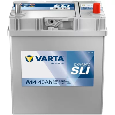 Batterie Voiture Varta A14 Dynamic SLI 12V 40Ah  330A