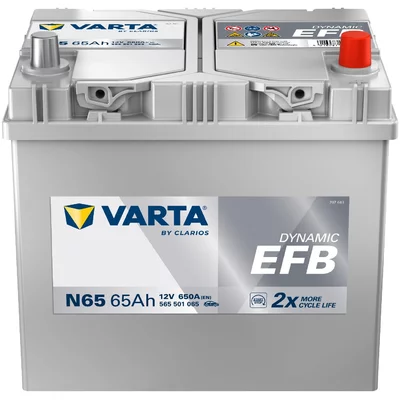Batterie Voiture Varta N65 Dynamic EFB 12V 65Ah  650A