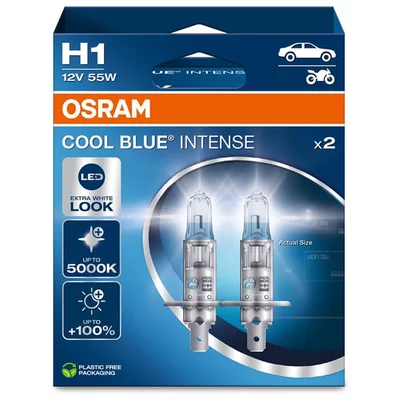 Ampoules Hallogènes Osram Cool Blue Intense H1 Duobox  CITROËN DS3 (SA_)  1.6 THP 150 150cv