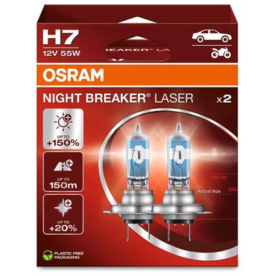 Scheinwerferlampen Osram Night Breaker Laser H7 Duobox  AUDI A6 C7 Avant (4G5, 4GD)  3.0 TDI quattro 272ps