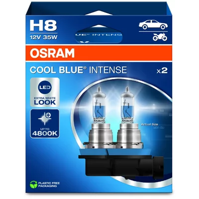 Ampoules Hallogènes Osram Cool Blue Intense H8 Duobox  MINI MINI (R56)  Cooper 120cv