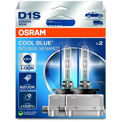 Ampoules Xénon Osram XENARC Cool Blue Intense D1S Duobox  OPEL ASTRA J GTC  2.0 CDTI (08) 165cv