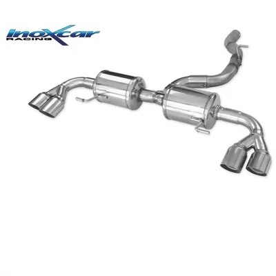 Echappement Final Inoxcar  102mm Rolled AUDI A1 (8X1, 8XK)  2.0 TFSI quattro 256cv