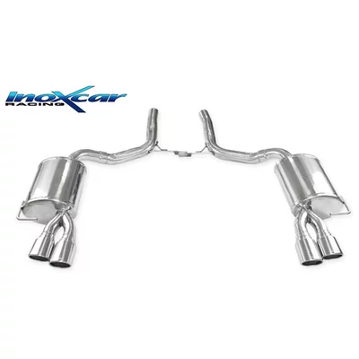 Endschalldämpfer Inoxcar  2x90x85 AUDI A6 C6 (4F2)  S6 quattro 435ps