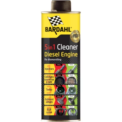Décrassant Moteur Bardahl 5in1 Cleaner (Moteurs Diesel) 500ml MAZDA 3 (BK)  2.0 MZR-CD (BK14) 143cv