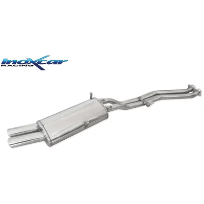 Echappement Final Inoxcar  2x70mm Racing Angled BMW 3 Décapotable (E30)  325 i 170cv