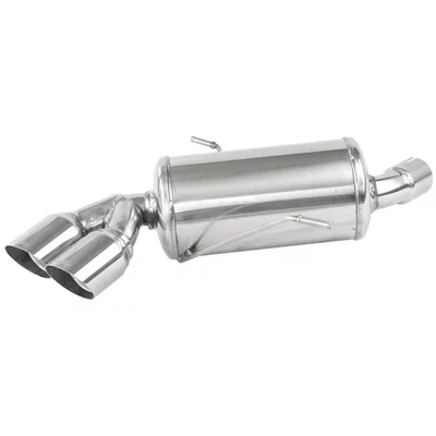 Endschalldämpfer Inoxcar  2x80mm Racing Angled BMW 1 (E87)  120 d 163ps