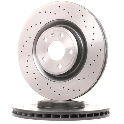 Disque de Frein Arrière Percé Brembo Xtra VW CC B7 (358)  2.0 TDI 4motion 177cv